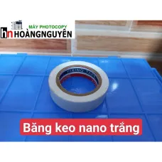 BĂNG KEO ĐIỆN NANO TRẮNG 01
