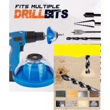 COMBO HỨNG BỤI MÁY KHOAN + MŨI KHOAN 6MM 8MM 10MM 12MM ĐA NĂNG KHOAN GỖ, BÊ TÔNG, SẮT, NHỰA ĐẦU NHỌN NHƯ NGỌN GIÁO