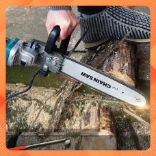 Dụng cụ chuyển đổi thông minh gắn Máy mài góc thành Máy cưa xích gỗ cực nhanh