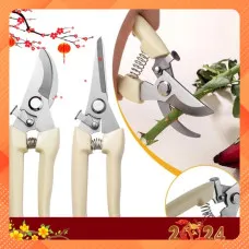 ☘️Kéo cắt cành, kìm cắt cành trợ lực khỏe, mũi thép bền chắc làm vườn, cắt hoa hàng cứng cáp V-5.4