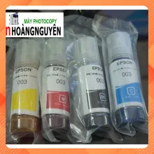 ☘️Bộ mực in 4 màu 003 cho máy in Epson L1110/ L3110/ L3150/ L4150/ L1110, L5290, L1250, L5190