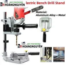 Khung Đế Máy Khoan Điện  Phụ Kiện Cho Đồ Gỗ DIY - Trọn bộ - Khung Cố Định Máy Khoan