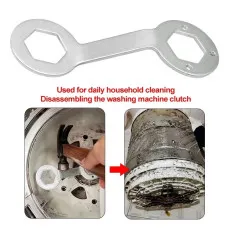 ☘️Tháo cờ lê cho máy giặt ly hợp 36/38mm cờ lê đai ốc máy giặt cờ lê lục giác để tháo rời hộ gia đình phòng tắm V-1.5