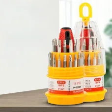 ????Bộ tua vít 31 đầu bộ dụng cụ sửa chữa di động máy tính chất liệu thép không gỉ đa năng tiện lợi K1-7.2