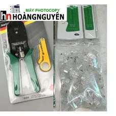 ☘️Combo Kìm bấm mạng + hộp test mạng + 50 hạt mạng COB xịn